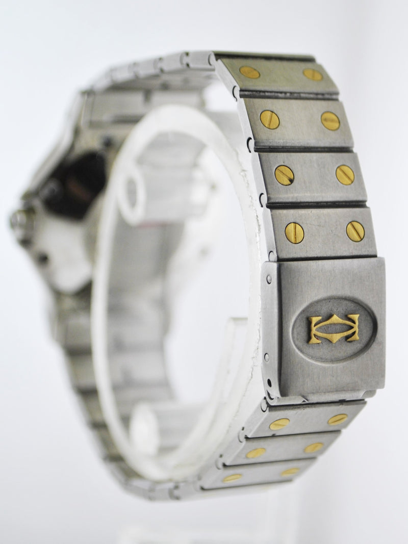 CARTIER Santos #2966 Two-Tone 18K YG & SS Octagonal Automatic Wristwatch - $7K VALUE! APR 57