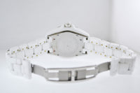 SWISS LEGEND Automatic SS/Ceramic Wristwatch w/ Pearl Dial & 118 Diamonds! - $6K VALUE, w/Cert! APR 57