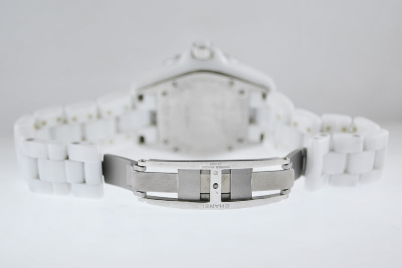 Chanel J12 33mm Mother of Pearl Ladies Watch - Luxury Watches USA