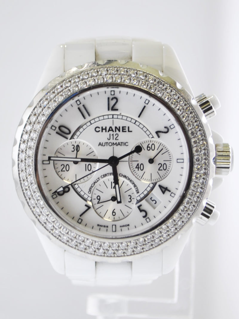 CHANEL J12 Diamond Automatic Chronograph Watch