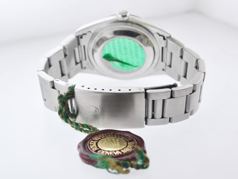 ROLEX Datejust SS Wristwatch w/ 18K WG Bezel & Mother of Pearl Pink Diamond Dial - $22K APR w/ COA APR 57