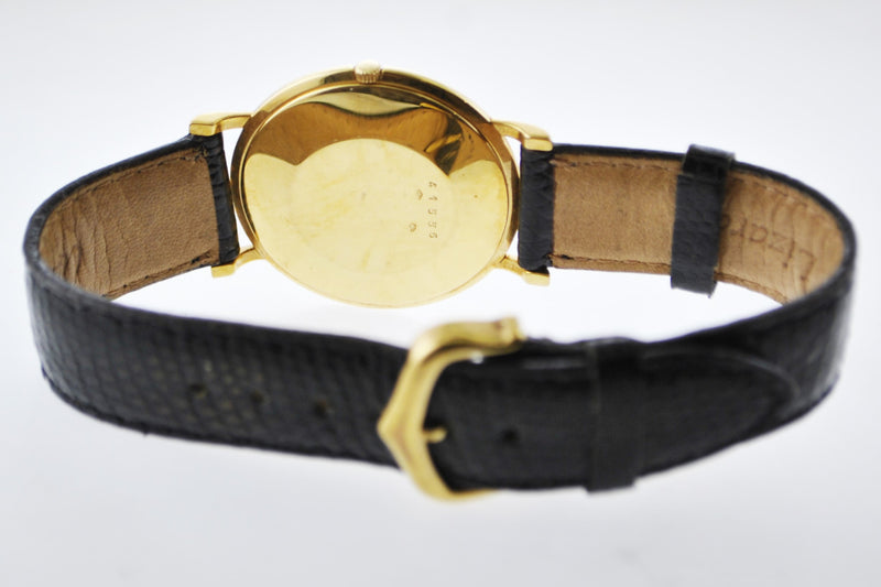 CARTIER Vintage 1930's 18K Yellow Gold Wristwatch on Original Strap - $20K VALUE! APR 57