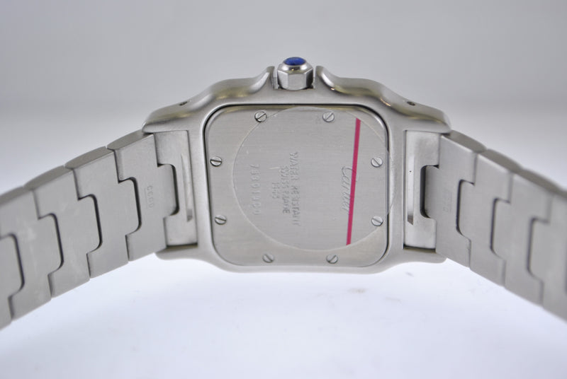 Cartier Men's Santos Galbee Wristwatch in Stainless Steel - $6.5K VALUE APR 57