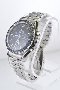 Omega Speedmaster Professional Moonwatch Chronograph Black Dial in Stainless Steel - $10K VALUE APR 57