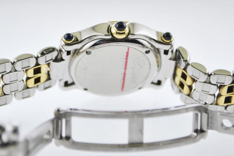 CHOPARD Happy Sport Floating Diamond Ladies Two-tone 18KYG/SS Wristwatch, Ref.#8256 - $25K VALUE, w/Cert! APR 57
