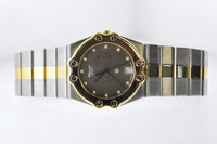 Vintage Chopard St. Moritz Ref.# 8023 Wristwatch Diamond Two-Tone Stainless Steel and Yellow Gold Oyster Band - $20K VALUE APR 57