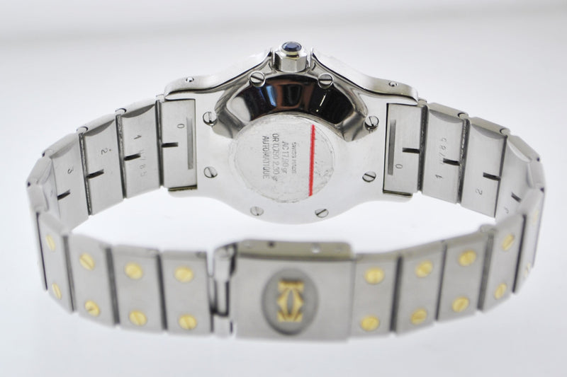 Cartier Santos Two-Tone Octagonal Wristwatch Automatic in 18K Yellow Gold and Stainless Steel - $10K VALUE APR 57