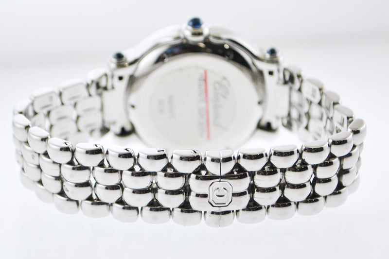 CHOPARD Happy Sport Floating Diamond Ladies Wristwatch Ref.#8236 in Stainless Steel - $15K VALUE, w/Cert! APR 57