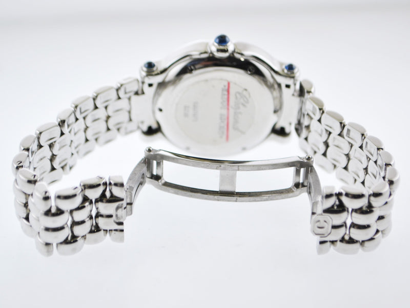 CHOPARD Happy Sport Floating Diamond Ladies Wristwatch Ref.#8236 in Stainless Steel - $15K VALUE, w/Cert! APR 57