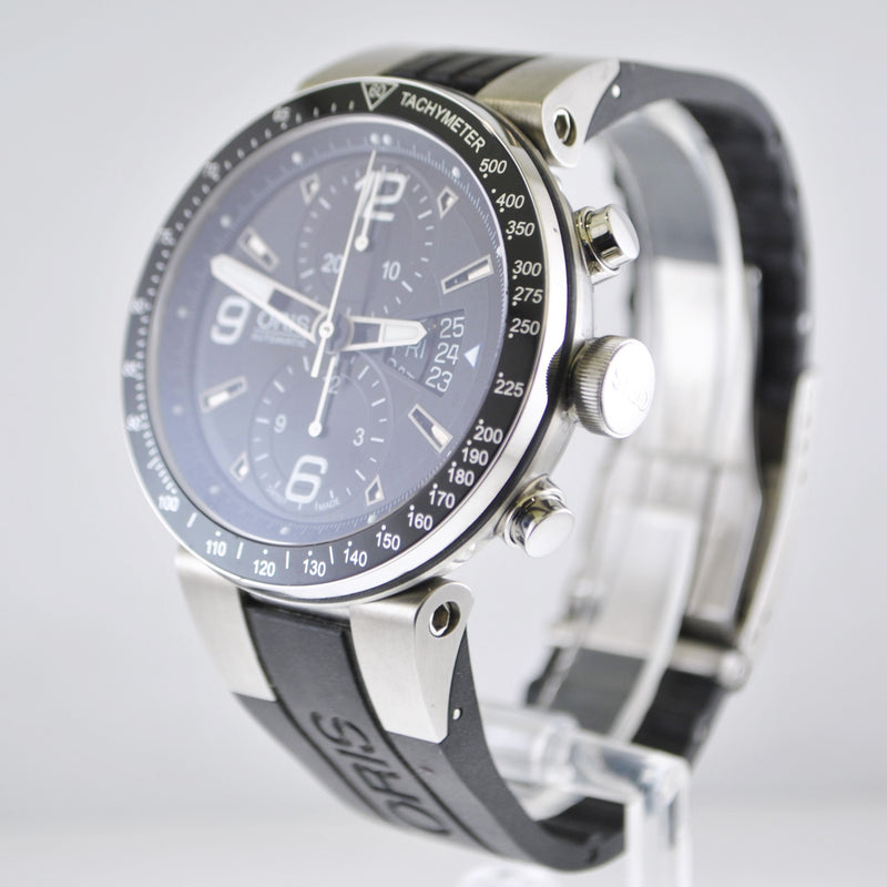 Oris Williams F1 Chronograph Men's Wristwatch in Stainless Steel - $6K VALUE APR 57