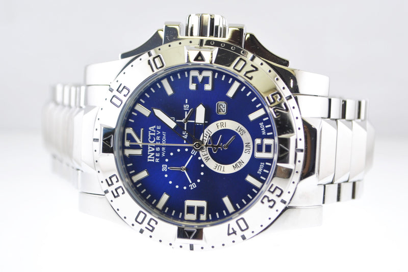 INVICTA Reseve Chronograph Men's Wristwatch in Stainless Steel - $3K VALUE APR 57