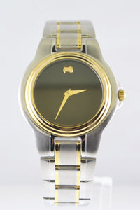 Movado Museum Men's Wristwatch in Steel and Gold - $2K VALUE APR 57