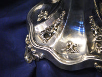 Pair of Candlesticks by Hazorfim Intricate Floral Design C.1950's Sterling Silver - $10K VALUE APR 57