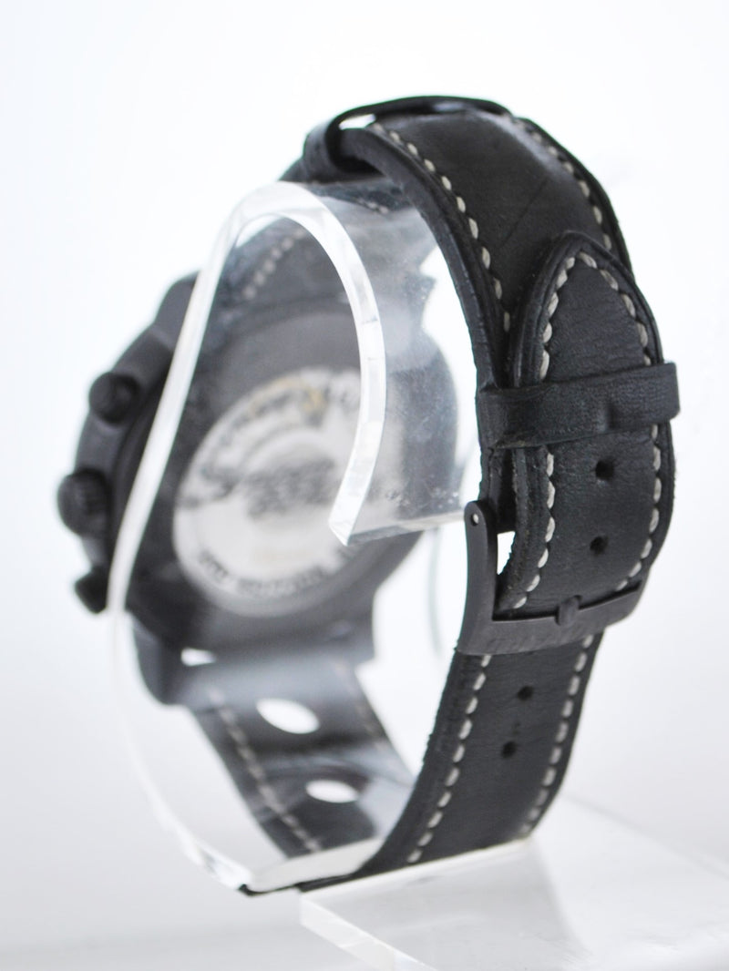 CHOPARD 1000 Miglia Speed Black Ref. #8407 Automatic Chronograph Wristwatch Titanium - $15K VALUE APR 57