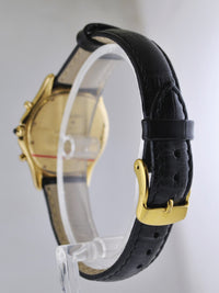 Vintage Cartier Wristwatch Chronograph in 18 Karat Yellow Gold Water Resistant - $25K VALUE APR 57