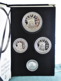 1998 W American Eagle Proof Platinum Four-Coin Set in Original Box - $6K Value w/ CoA! ✓ APR 57