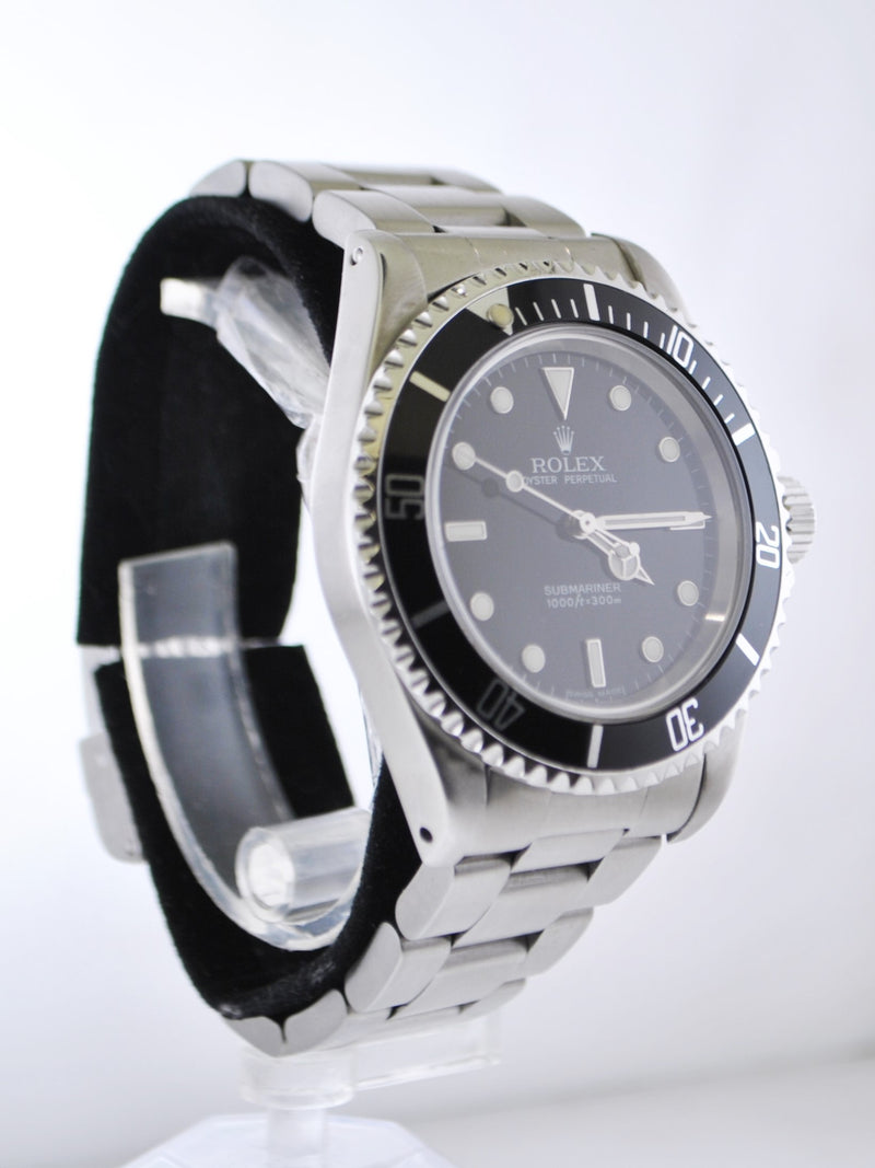 Rolex Submariner Men's Automatic Wristwatch Water Resistant Black Face in Stainless Steel - $20K VALUE APR 57