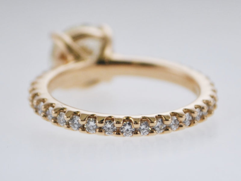 Custom Made Diamond Engagement Ring UGL Cert. Appr. 2.85 TCW in 18 Karat Rose Gold - $56K VALUE APR 57