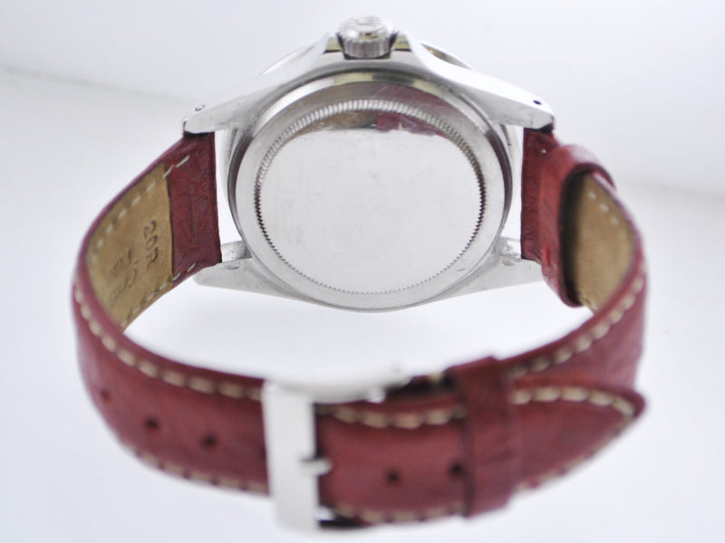 Vintage Rolex Red Submariner Rare Wristwatch w/Orig.Ghost Bezel, 1969 in Stainless Steel - $35K VALUE APR 57