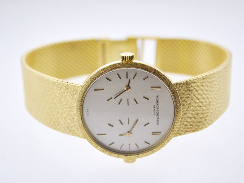 VACHERON CONSTANTIN #2088 Dual-Time 18K Yellow Gold Men's Wristwatch on Original Band - $40K VALUE APR 57