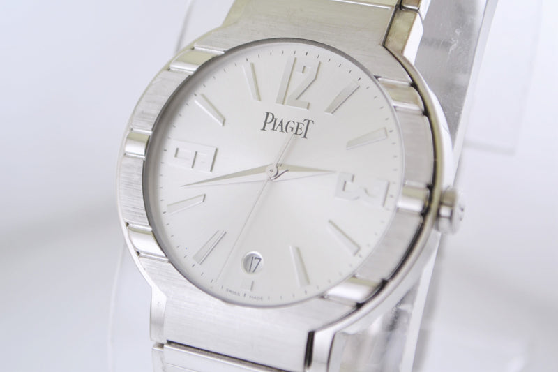 PIAGET Men's 18K White Gold Automatic Date Wristwatch - $60K VALUE APR 57