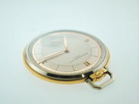PATEK PHILIPPE & CIE Rare 1930s Two-tone 18K Rose/White Gold 18J Pocket Watch- $30K VALUE APR 57
