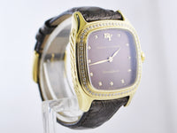 DAVID YURMAN Thorough Bred 18K Yellow Gold Cushion Case Wristwatch w/ 80 Diamonds!  - $20K VALUE APR 57
