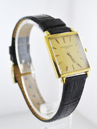 1950's Vacheron Constantin Square Ultra Thin Wristwatch in 18 Karat Yellow Gold - $30K VALUE APR 57