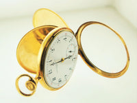 PATEK PHILIPPE & CIE Vintage 1915 Engraved 18K Yellow Gold Pocket Watch - $40K VALUE w/ CoA! APR 57