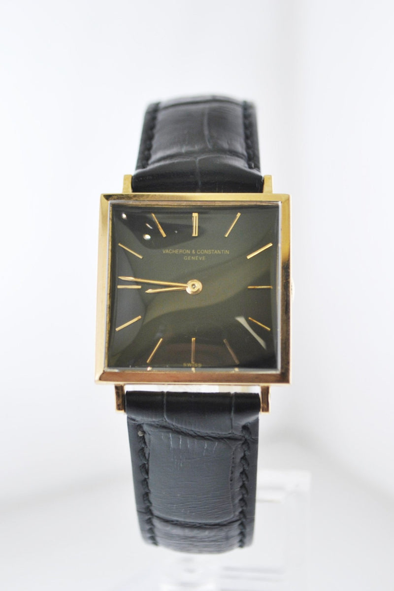 VACHERON CONSTANTIN Vintage 1940's 18K Rose Gold Square Wristwatch - $40K Appraisal Value! ✓ APR 57