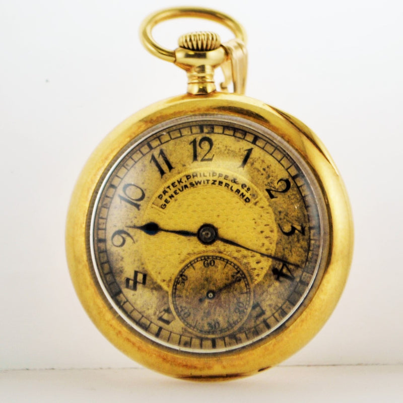 1910 Lady's Patek Philippe Miniature Pocket Watch in 18K Yellow Gold - $20K VALUE APR 57