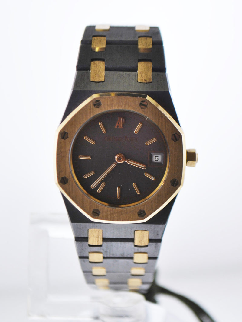 AUDEMARS PIGUET Royal Oak Wristwatch Octagonal Bezel in 18K Rose Gold & Titanium - $40K VALUE APR 57