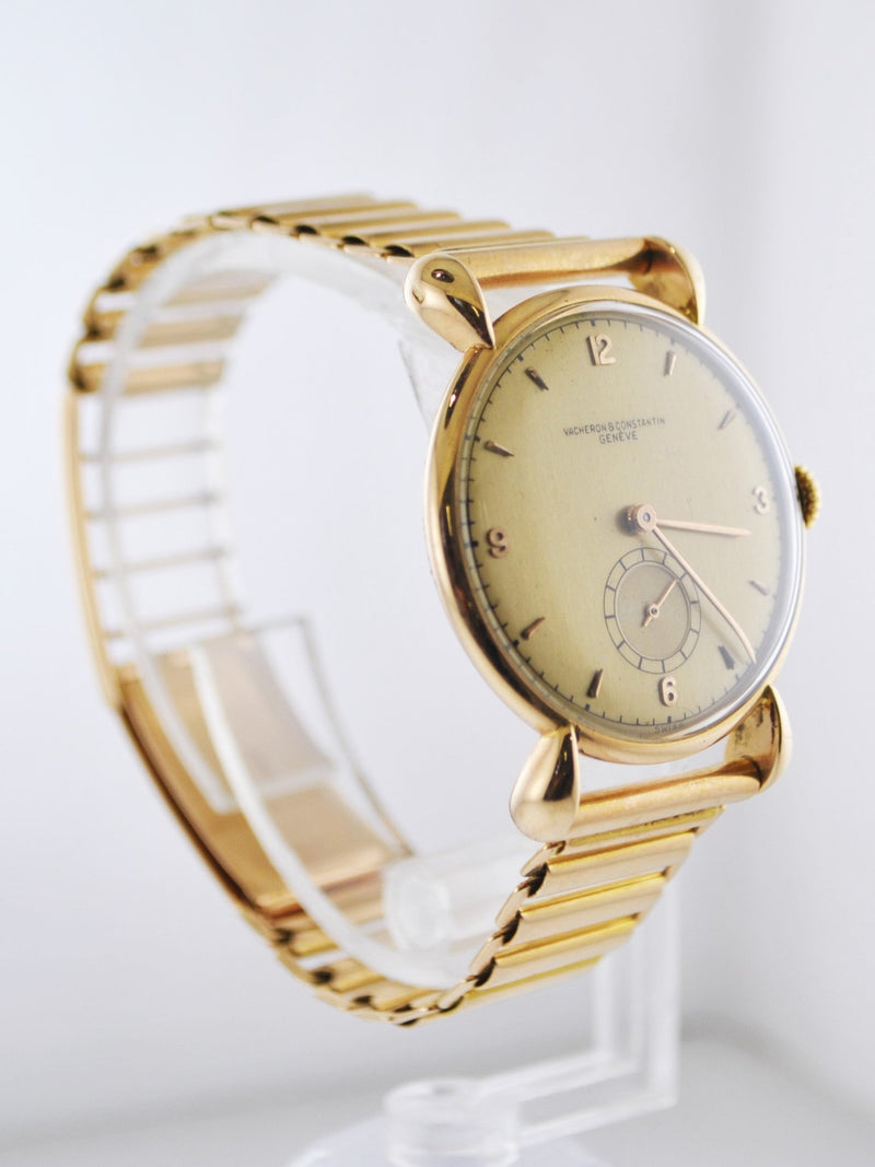 VACHERON CONSTANTIN Vintage Circa 1940's 18K Rose Gold Automatic Unisex Watch - $60K Appraisal Value! ✓ APR 57