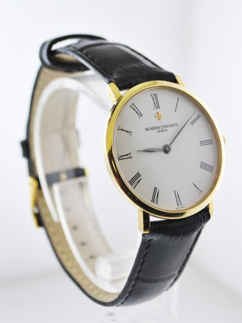 1970's Vacheron Constantin Round Ultra Thin Wristwatch in 18 Karat Yellow Gold - $35K VALUE APR 57