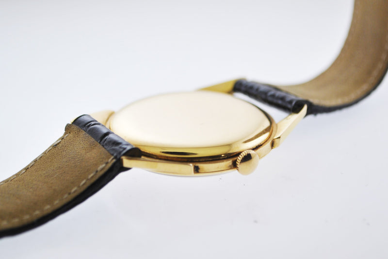 VACHERON CONSTANTIN Vintage 1950's Ref. #6073 Ultra Thin 18K Rose Gold Wristwatch - $30K VALUE APR 57