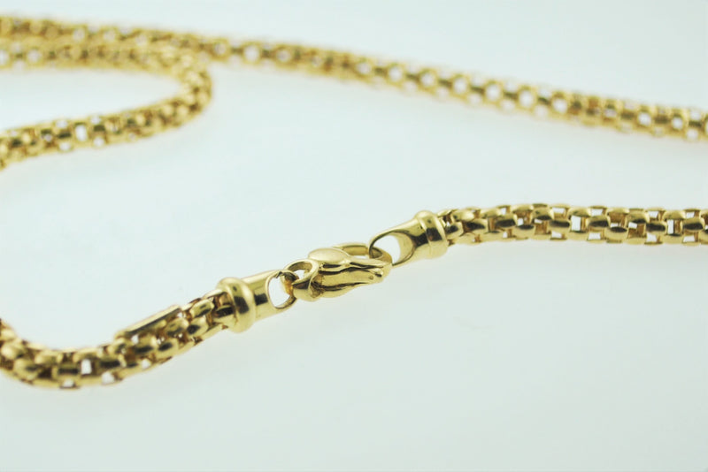 Contemporary Q'uortia Yellow Gold Pendant Necklace with 1.25 Carats in Diamonds - $20K VALUE APR 57