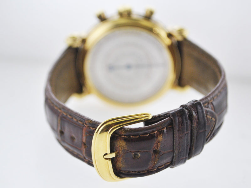 Franck Muller Double Face Chronograph Tachometer Back in 18 Karat Yellow Gold - $50K VALUE APR 57