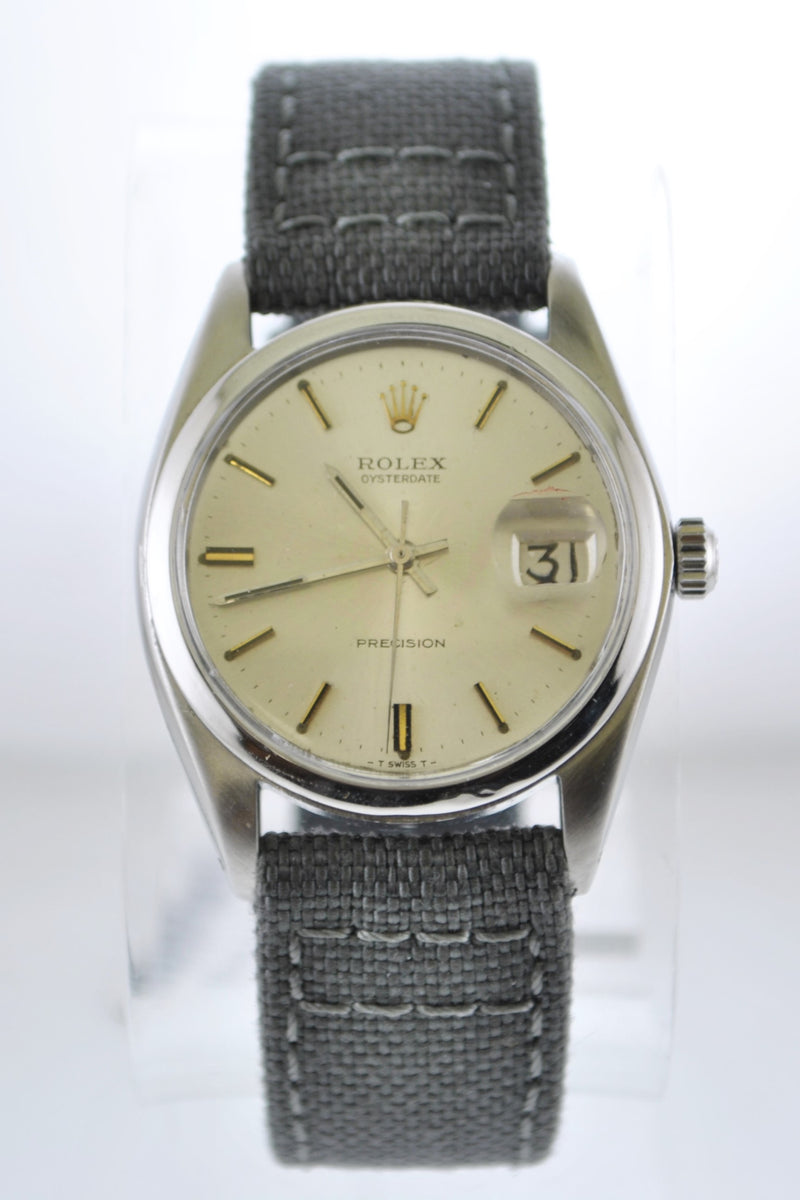 Rolex Oyster Date Precision Men's Wristwatch in SS - $16K APR w/ COA APR 57