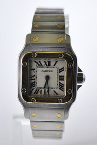 Cartier Santos #1567 Two-Tone Square Wristwatch Automatic in 18K Yellow Gold and Stainless Steel - $6K VALUE APR 57