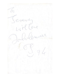 John Lennon Signature C. 1976 - $30K APR Value w/ CoA! APR 57