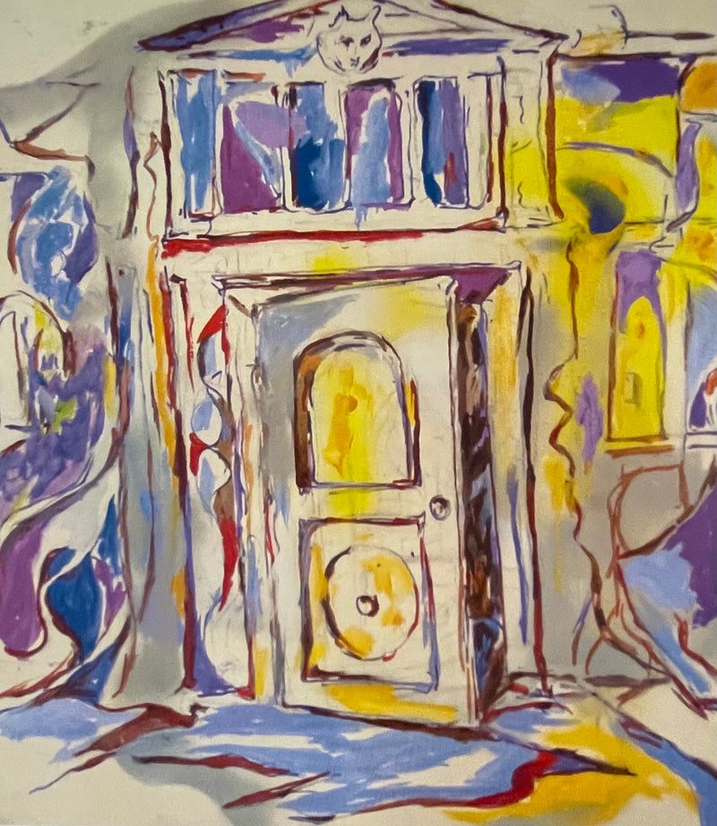 PETER PASSUNTINO "Door" Oil on Canvas - $1.5K Appraisal Value APR 57