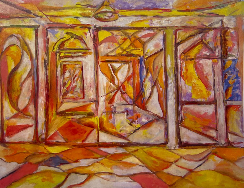 PETER PASSUNTINO "Doorway #4" Oil on Canvas - $1.5K Appraisal Value! APR 57