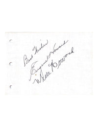 Eugene and Willie Howard Autographs - $800 APR Value w/ CoA! APR 57