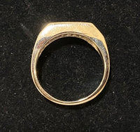 Unique Designer 30-Diamond Flat top Ring in Solid White Gold - $10K Appraisal Value w/CoA} APR57
