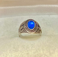 1970’s Southern Pines (Pinecrest) High School Ring in Sterling Silver - $3K Appraisal Value w/CoA} APR57