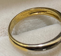 Bvlgari-style 18K Yellow Gold Diamond Ring - $10K Appraisal Value w/CoA} APR57