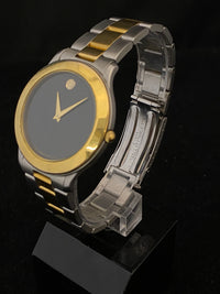 MOVADO Classic Museum Two-Tone SS/YG Wristwatch - $1.4K APR Value w/ CoA! APR57