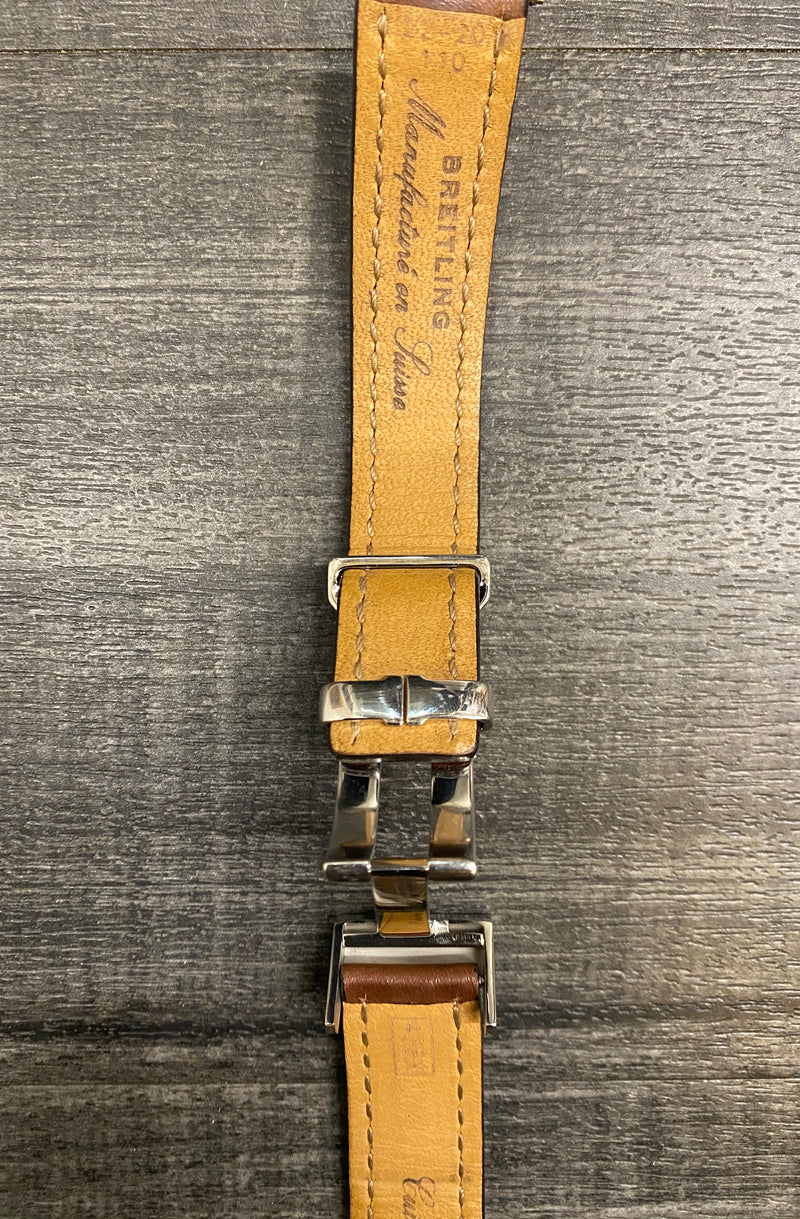 BREITLING Original Signed Stainless Steel Deployment Buckle - $500 APR VALUE w/ CoA! ✓ APR 57