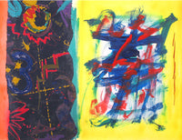 WAYNE ENSRUD "Mister Ripe" Acrylic and Fabric on Canvas, 2009 APR 57