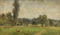 Albert Insley, Landscape Original Oil on Canvas, c. 1870 - Appraisal Value: $20K* APR 57